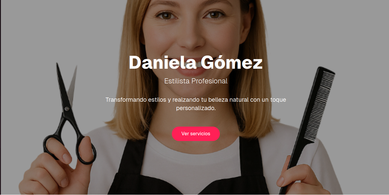 Página web Estilista